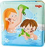 HABA Paul & Pia - Magic Bath Book - Wipe with Warm Water and the "Muddy" Pages Come Clean