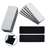 15 Pcs Heavy Duty Hook and Loop Tape Strips with Adhesive Sticky Back Fastener - Double Side Mounting Tape Industrial Strength Interlocking Tape for Home School Office