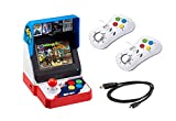 Neogeo Mini Pro Player Pack Japanese Version - Includes 2 Game Pads (2 White) and HDMI Cable - Neo Geo Pocket