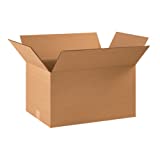 Aviditi 221412 Corrugated Cardboard Box 22" L x 14" W x 12" H, Kraft, for Shipping, Packing and Moving (Pack of 20)