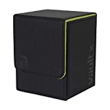 Vault X Premium Exo-Tec Trading Card Deck Box - Large Size for 80+ Sleeved Cards - PVC Free Card Holder for TCG (Electric Green)