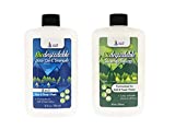 Biodegradable Shampoo & Body Wash Organic 8 oz and Camp Soap 8 oz Bottle Soap Bundle (2 Items) For Fresh & Salt Water, No Dies or Fragrances, Organic Body Wash, Travel Size Body Wash, Travel Shampoo