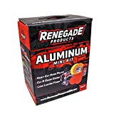 Renegade Products Aluminum Polishing Mini Kit Complete with Buffing Wheels, Buffing Compounds, Right Angle Grinder Safety Flange, Rebel Pro Red Hand Polish and Microfibers