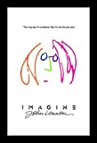 Wallspace Imagine, John Lennon - 11x17 Framed Movie Poster