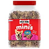 Milk-Bone Flavor Snacks Mini Dog Biscuits, Flavored Crunchy Dog Treats, 36 Oz.