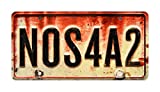 Celebrity Machines Joe Hill | NOS4A2 | Metal Stamped License Plate