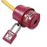 Master Lock 487 Lockout Tagout Rotating Electrical Plug Lockout, 110 & 220 Volt Plugs