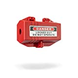TRADESAFE Plug Lock for Lockout Tagout Electrical Plug Lockout. M Size - 110 to 125V 30A. Power Cord Lock for Lock Out Tag Out. Safety Supply Loto Power Plug Lock Out