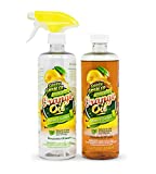 Green Gobbler Cold Pressed Concentrated Orange Oil for Home and Outdoor Multi-Purpose Cleaning- Hundreds of Uses, 32 oz With Spray Bottle Included
