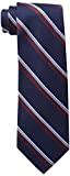 Tommy Hilfiger Men's Stripe Tie, Navy, One Size