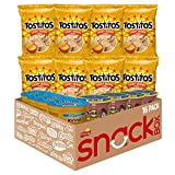 Tostitos Variety Bite Sized Rounds Salsa Cups Nacho Cheese Cups, Chip and Dip Pack, 16 Count