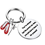 Wizard of Oz Movie Quotes Inspirational Gifts for Her ZTMERLO You've Always Had The Power My Dear (Silver Power)