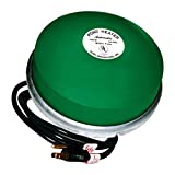 Farm Innovators 1250 Watts 7.5 Inch Cast Aluminum Floating Outdoor Pond De Icer Heater with Built In Thermostat Control and 10 Foot Cord, Green