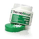 ThermoMorph Moldable Plastic Pellets - Reusable, Reheatable, Heat Pliable Thermal Molding Beads, Great for Sculpting & Crafting, Perfect for Cosplay Fake Teeth & Sharp Fangs - 8.8 oz (250g)