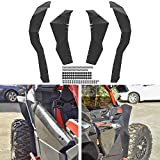SAUTVS Fender Flares Extended Mud Guards for X3, Large Front & Rear Mud Flaps for Can Am Maverick X3 2017-2020 Accessoriesï¼ˆ4 pcsï¼‰