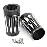 BILLET fork slider cover cow bells For Harley FLT FLTR FLHR FLHX FLHT TOURING street glide 1986-2021