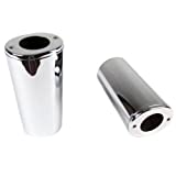 Hill Country Customs Chrome Fork Slider Covers for Harley Softail Touring - HC-02771