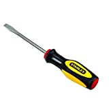 Stanley 60-004 Standard Fluted Standard Slotted Tip Screwdriver, 1/4 Inch X 4 Inch