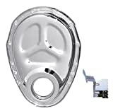 Trans-Dapt 4934 Chrome Timing Chain Cover with Tab