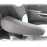 FH Group FH1051GRAY FH1051 Armrest Cover Semi-Universal (Flat Cloth Fabric- One Pair Gray)