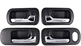 NewYall Set of 4 Front Rear Left Right Side Interior Door Handles