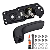 FAERSI Interior Door Handle Kit Front/Rear Right Passenger Side for 2007-2014 Chevy Silverado, Tahoe, Suburban, Avalanche, GMC Sierra, Yukon, Yukon XL, Cadillac Escalade Replaces# 20833602, 80375