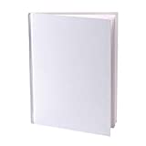 Ashley Productions ASH10700 Hardcover Blank Book,  6" Wide, 8" Length, White
