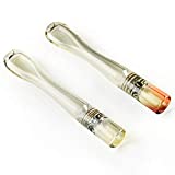 Glass Cigarette Holder Mouthpiece Set of 2 - Hand Crafted Regular Cigarette Smoking Tube