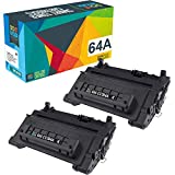 Do it Wiser Compatible Printer Toner Cartridge Replacement for HP 64A CC364A for HP Laserjet P4014 P4014N P4015N P4015 P4015X P4015DN P4515 P4515N P4515X (Black, 2-Pack)