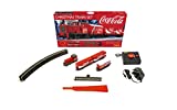 Hornby Hobbies The Coca-Cola Christmas Electric Model Train Set HO Track with Remote Controller & US Power Supply R1233, Red