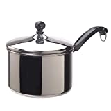 Farberware Classic Stainless Steel Sauce Pan/Saucepan with Lid, 3 Quart, Silver