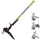 WINSLOW & ROSS Weeder Puller, Stand Up Weed Puller, 39-45" Long Handle Heavy Duty 4-Claws Manual Weeder Remover, Labor Saving Weed Removal Tool - Garden Hand Tools Gift - 2021 Upgraded