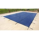 Blue Wave 15-ft x 30-ft Rectangular In Ground Pool Safety Cover - Blue