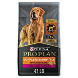 Purina Pro Plan High Protein Dog Food With Probiotics for Dogs, Shredded Blend Lamb & Rice Formula - 47 lb. Bag