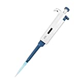 QWORK 100ul-1000ul Adjustable Lab Micropipette Single-Channel High-Accurate Automatic Pipettor