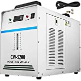 BestEquip Cooling System CW5200DG Industrial Water Chiller, CW-5200, White