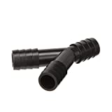 Seachoice 18231 3-Way Y Fitting â€“ Fits 3/4 Inch ID Hose â€“ Black Plastic