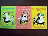 Set of 3 Children's Mrs. Piggle-Wiggle Chapter Books (Mrs. Piggle-Wiggle~Hello, Mrs. Piggle-Wiggle, Mrs. Piggle-Wiggle's Farm)