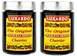 Luxardo Gourmet Maraschino Cherries - 400g Jar - 2 Pack