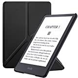 TiMOVO Case Compatible with All-New Kindle Paperwhite (6.8", 11th Generation, 2021 Release), Hard PC Case with Auto Wake/Sleep, Standing Origami Slim Shell Cover with Magnetic Closure, Black