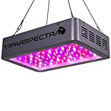 LED Grow Light, VIPARSPECTRA Newest Dimmable 600W LED Grow Light, with Daisy Chain, Dual Chips Full Spectrum LED Grow Lamp for Hydroponic Indoor Plants Veg and Flower(10W LEDs 60Pcs)