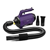 shernbao Dog Dryer High Velocity Professional Dog/Pet Grooming Force Hair Dryer/Blower