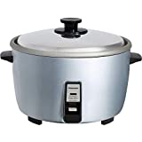 Panasonic Commercial Rice Cooker, Large Capacity 46-Cup (Cooked), 23-Cup (Uncooked) with One-Touch Operation and 8-Hour Keep Warm - SR-42HZP - Silver