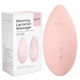 NCVI Warming Lactation Massager,8 Mode&Heating ，Breastfeeding Support for Clogged Ducts，Mastitis, Improve Milk Flow, Engorgement