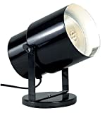 Satco SF77/394 Incandescent Portable Plant Lamp, 60 Watts, Black