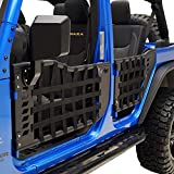 EAG Matrix Trail Tubular Door with Side View Mirror Fit for 07-18 Wrangler JK 4 Door Only