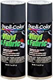 Dupli-Color HVP111 Charcoal Gray High Performance Vinyl and Fabric Spray - 11 oz. (2 Pack)