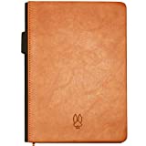 ACE Music Notebook | Leather Hardcover | Songwriting Journal | Staff Paper Notebook (Premium)