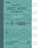 Blank Sheet Music Notebook | Wide Staff | Music Manuscript Paper Notebook | 120 Pages - 6 Staves per Page | Full 8,5'' wide x 11'' high | Premium ... for young musicians, for Kids and for school