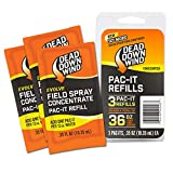 Dead Down Wind Evolve Field Spray Concentrate 3 Pac-It Refills, 0.35 oz Packets | Unscented Hunting Spray for Accessories, Clothes, and Gear | Broad Spectrum Scent Control